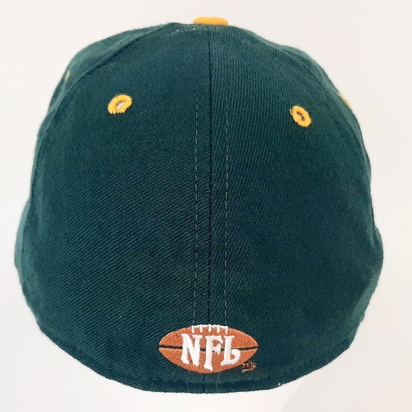 VINTAGE Green Bay Packers NFL New Era Fitted Cap Hats Size 7 1/8 USA Made - Picture 5 of 12